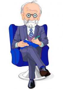 Freud Blue Chair 213x300 - درمان ترس | 10 راه غلبه بر ترس و فوبیا